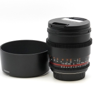 Rokinon 85mm T1.5 Cine Lens (LN-) Used Lens for Canon EF Mount