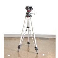 Manfrotto 058 Tripod with MVH502AH Video Head (BGN) Used