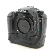 Pentax K20D DSLR Camera Body with D-BG2 Battery Grip (EX) Used