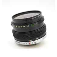 Olympus OM F.Zuiko Auto-S 50mm F1.8 (BGN) Used Lens