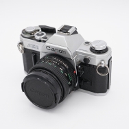 Canon AE-1 35mm Film Camera with 50mm F1.8 Lens (BGN) Used