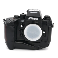 Nikon F4 with MB-21 High Speed Battery Pack Used Film Camera