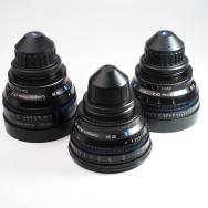 Carl Zeiss CP.2 35mm, 50mm, & 85mm T1.5 (EX) Used Cine Lens Set for PL Mount
