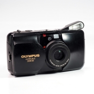 Olympus Stylus Zoom DLX Date 35mm Film Camera (BGN) Used