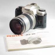 Pentax MZ-30 35mm Film SLR Camera w/ 28-80mm f3.5-5.6 Lens (BGN) Used