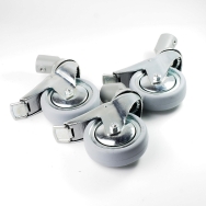 Manfrotto 110G Locking Caster Set (100mm)(Fits 22mm Legs)(LN) Used