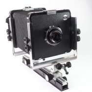 Arca Swiss Basic AB 4x5 + Fujinon-L 210mm F5.6 + Linhof Board Adapter (EX) Used Film Camera