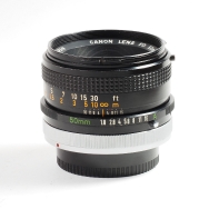 C/FD Canon 50mm F1.8 (BM)(BGN) Used