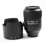 N/AFS Nikon 105mm F2.8 Micro G ED VR (EX+) Used Macro Lens