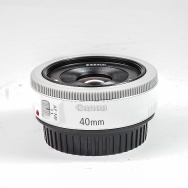 C/EF Canon 40mm F2.8 STM (WHITE)(EX+) Used