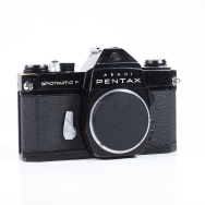 Pentax Spotmatic F (BLACK)(NO METER)(NEW SEALS)(BGN) Used Film Camera