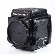 Mamiya RB67 Pro-S Film Camera Body with Waist Level Finder (No Film Back) (BGN) Used