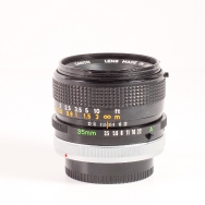 Canon FD 35mm F3.5 S.C. (BGN) Used Lens