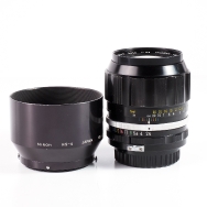 N/NAI Nikon Nikkor-P 105mm F2.5 Auto + Hood (BGN) Used