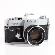 Canon FT QL (New Seals)(EX) + 50mm F1.8 (BGN) Used Film Camera