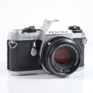 Pentax ME F 35mm Film SLR Camera with 50mm F2 Lens (BGN) Used