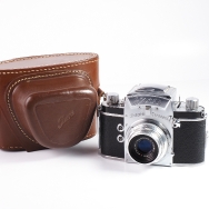 Ihagee Exa (Type 4) + E.Ludwig 50mm F2.9 Meritor (B-BGN, L-EX) Used Film Camera