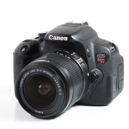 Canon EOS Rebel T4i DSLR Camera with 18-55mm f3.5-5.6 IS II Lens (SC 18507)(BGN) used