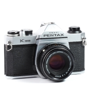 Pentax K1000 + 50mm f2 (EX, New Seals) used