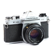 Pentax K1000 35mm Film SLR Camera with 50mm f2 Lens - Used