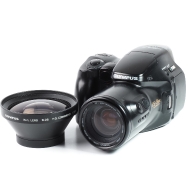 Olympus IS-3 DLX + B28 0.8x Converter (BGN) used