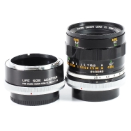 Canon 50mm f3.5 Macro + Life Size Adapter (EX) FL used