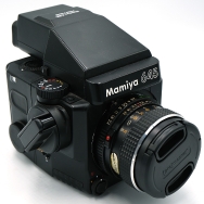 Mamiya Super 645 Medium Format Film Camera with 80mm f2.8 Lens &  Prism Viewfinder (BGN) Used