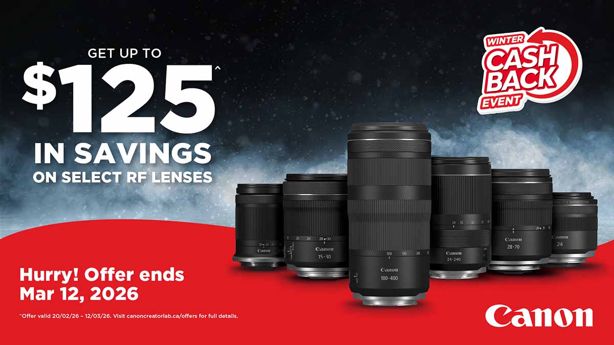 Canon Winter Cashback Event