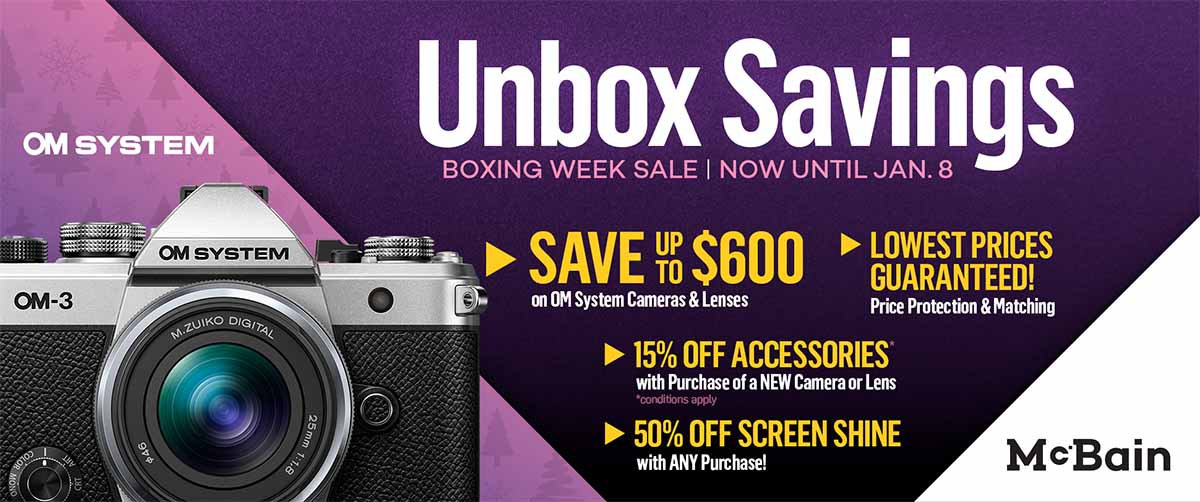 OM System Sale – Save up to $600