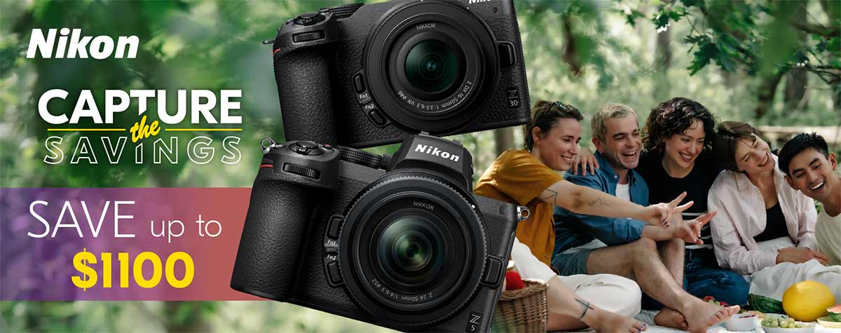 Nikon Capture the Savings! Save up to $1100!