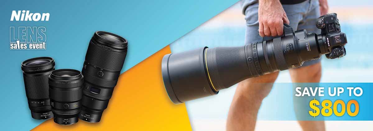 Save up to $800 on Nikon Cameras, Lenses and Binoculars!