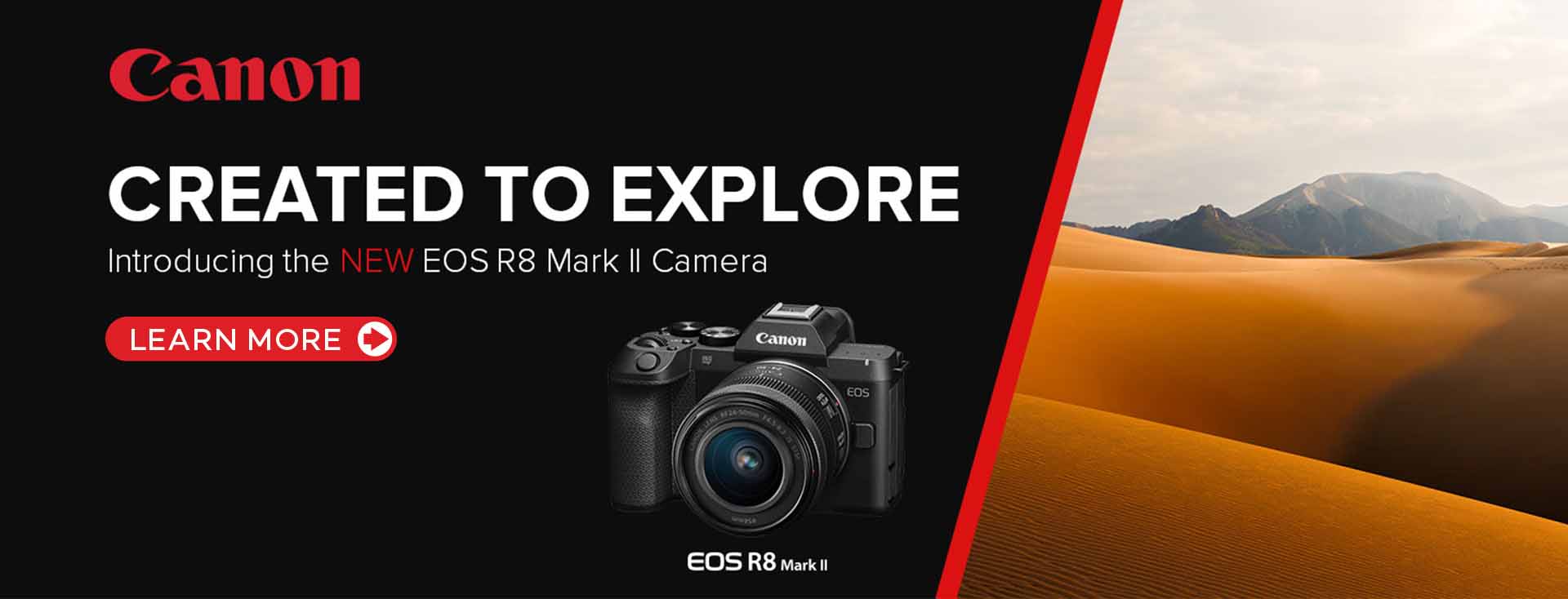 Canon EOS R8 Mark II – Created to explore!