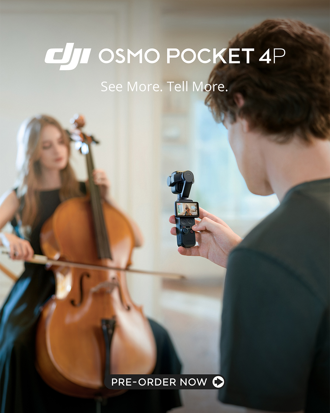 DJI Osmo Pocket 4P: More Creativity with a New Dual-Lens Design