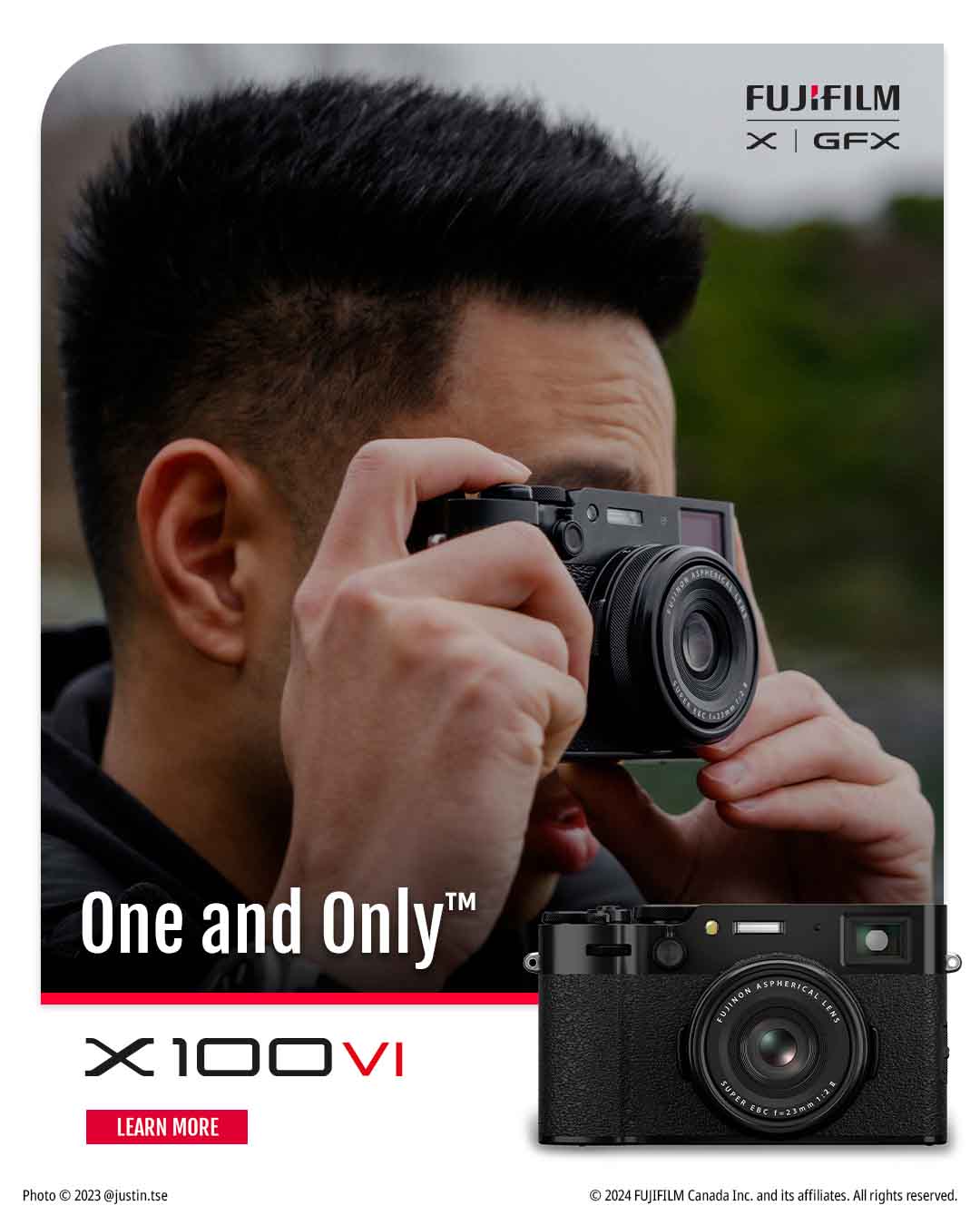 Pre-Order the NEW Fujifilm X100VI Compact Camera