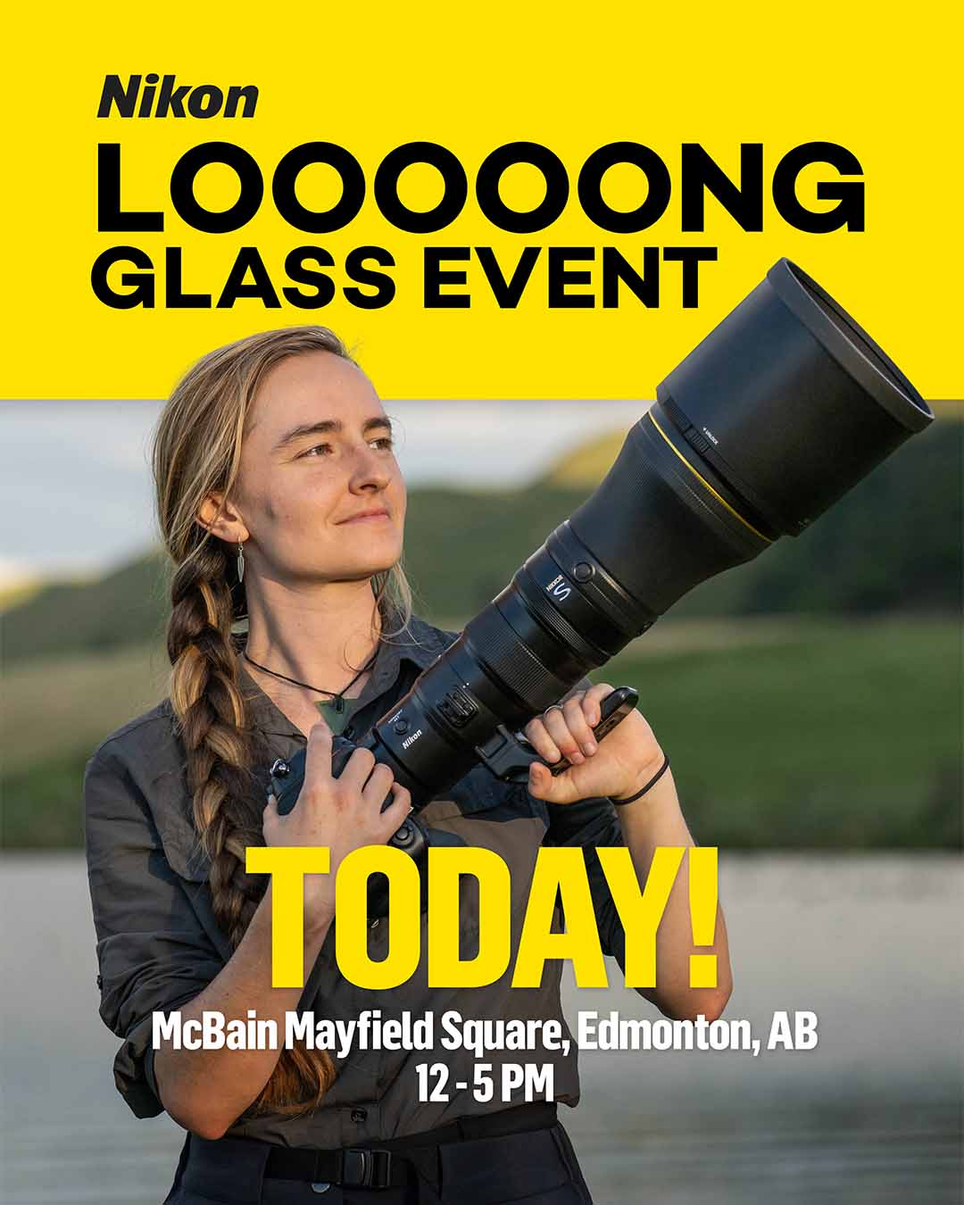 Nikon Long Glass Event – Apr. 22, 12 - 5 PM