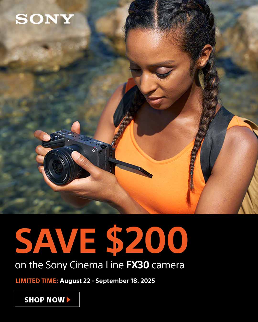 Sony ILME FX30 Super 35 Camera