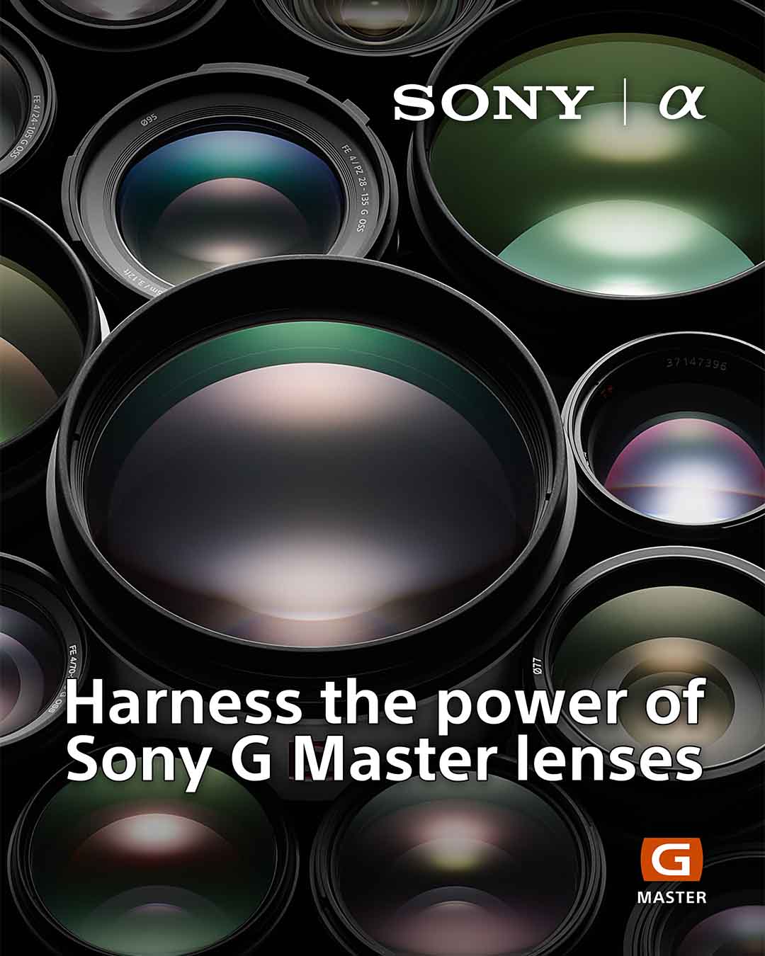 Harness the power of Sony G Master Lenses