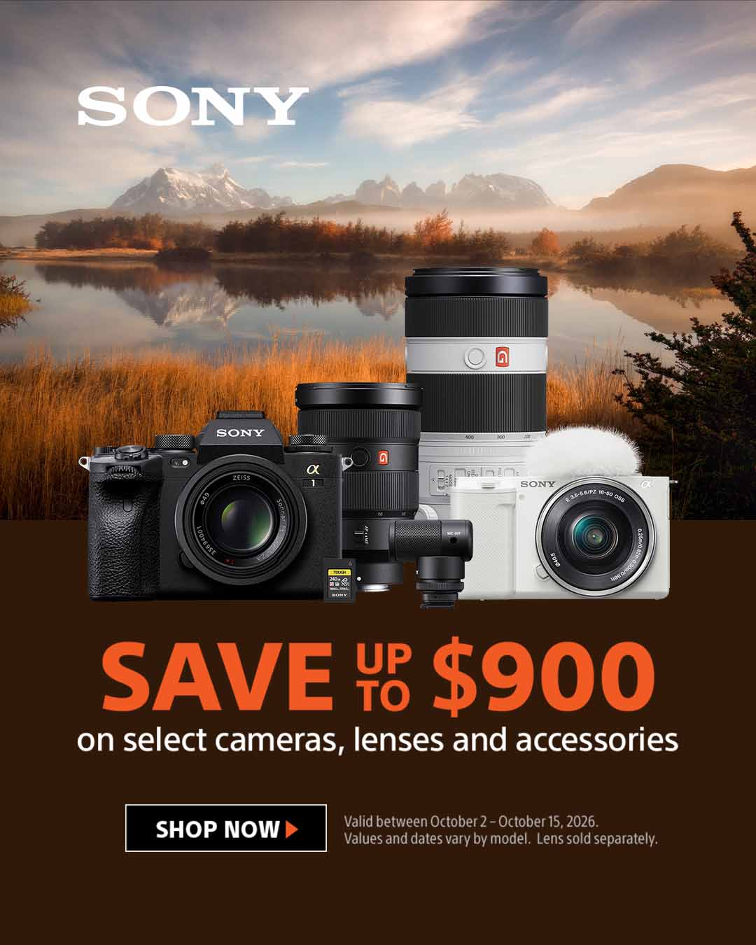 Sony October Sale – Save up to $900!