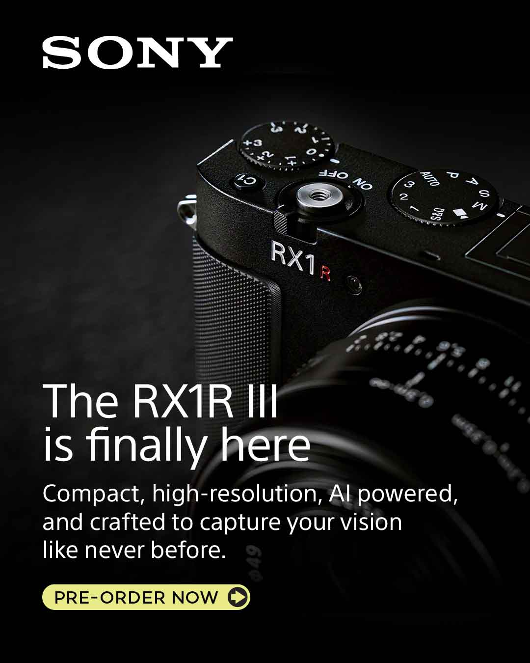 Sony DSC RX1R III Digital Camera