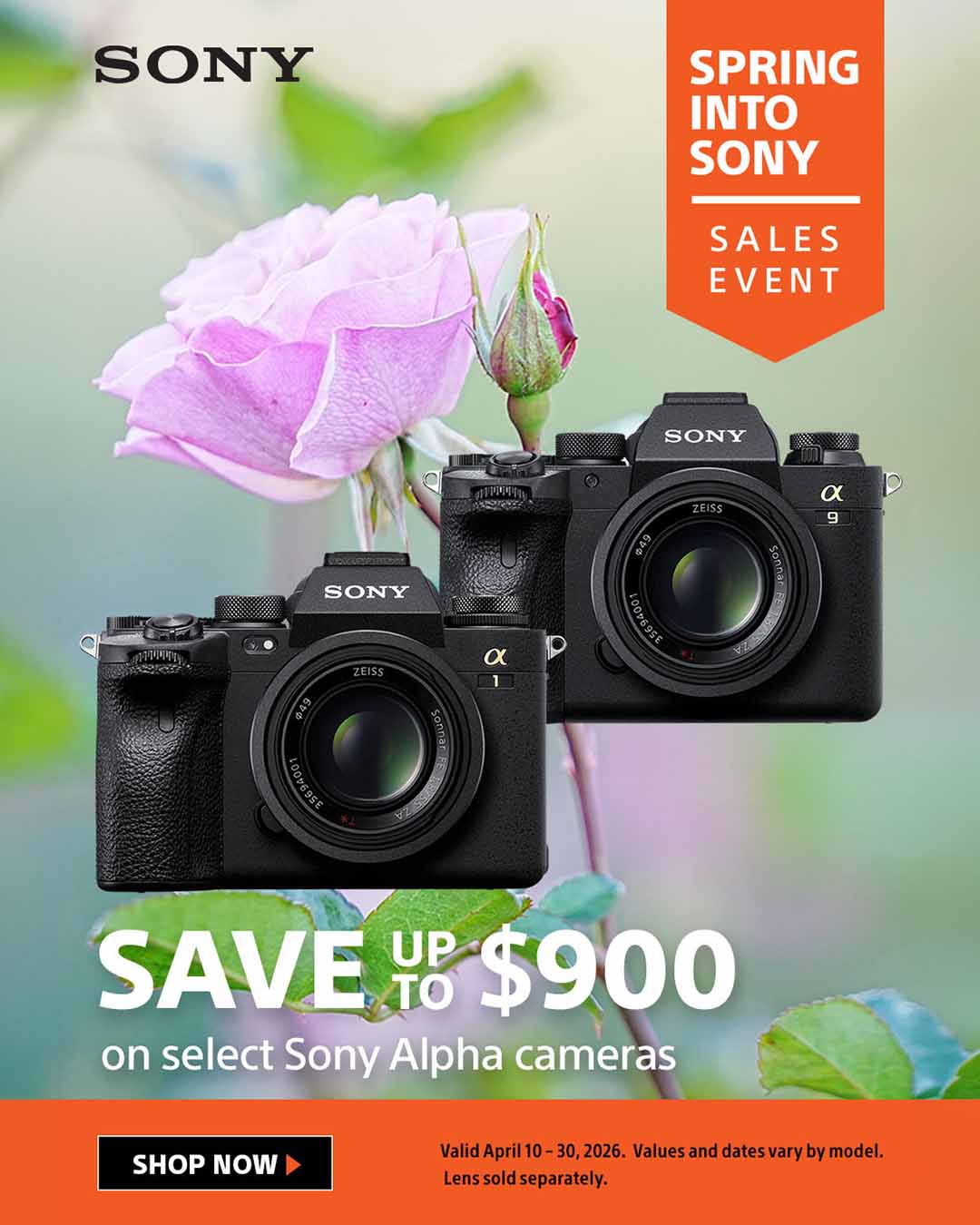Sony Spring Sale - Save up to $900