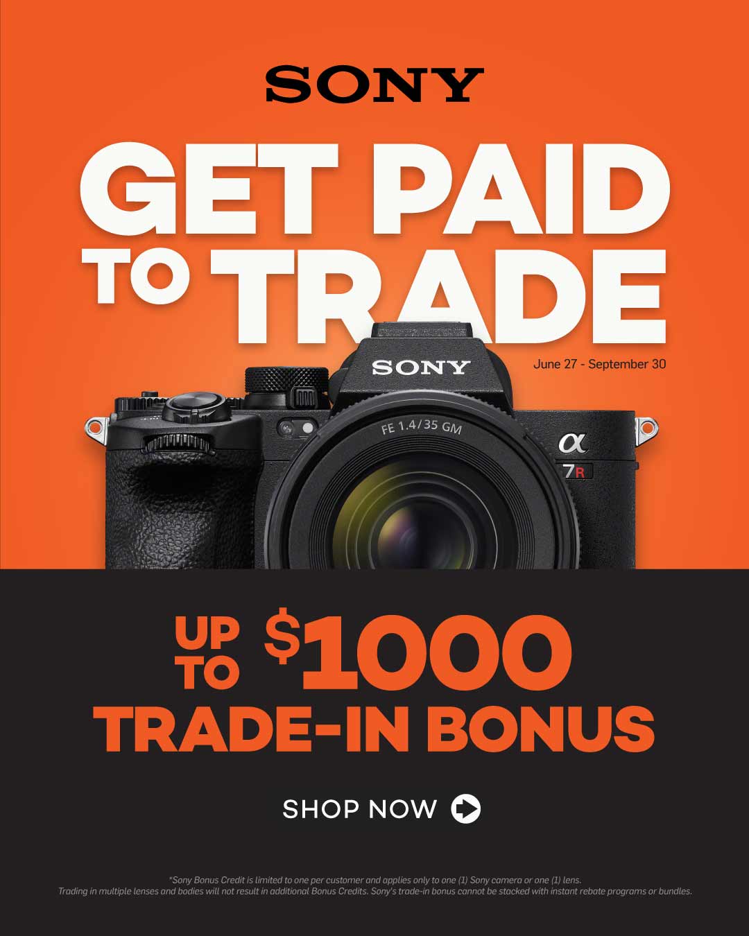 Get Paid to Trade with Sony