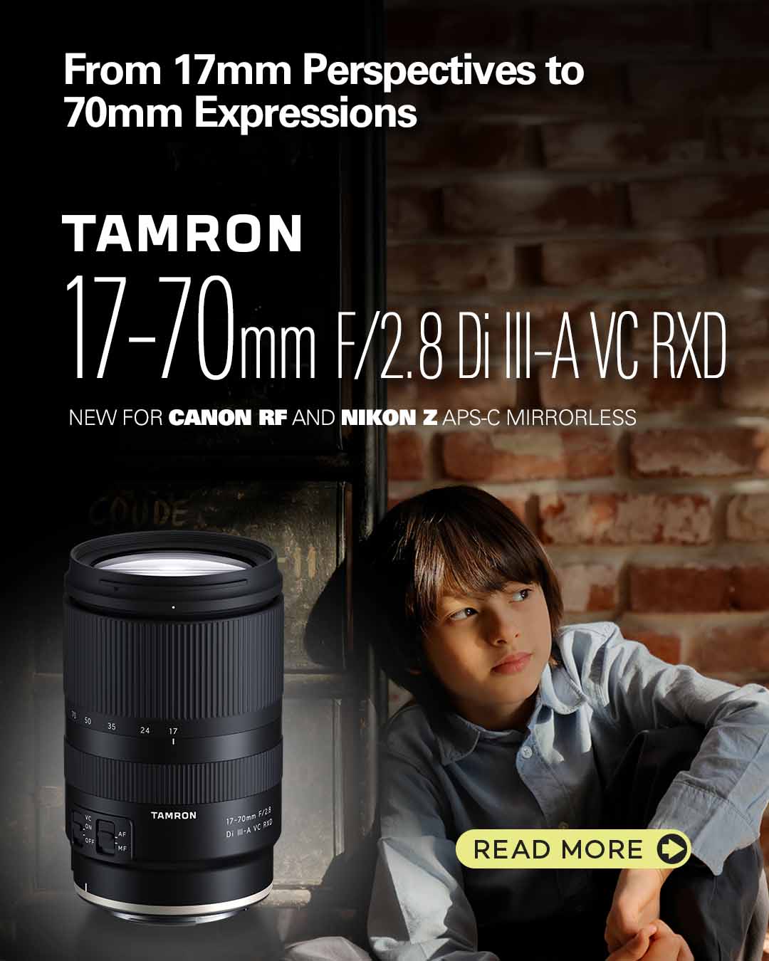 Tamron Expands its Popular 17-70mm F/2.8 to Nikon Z & Canon RF APS-C
