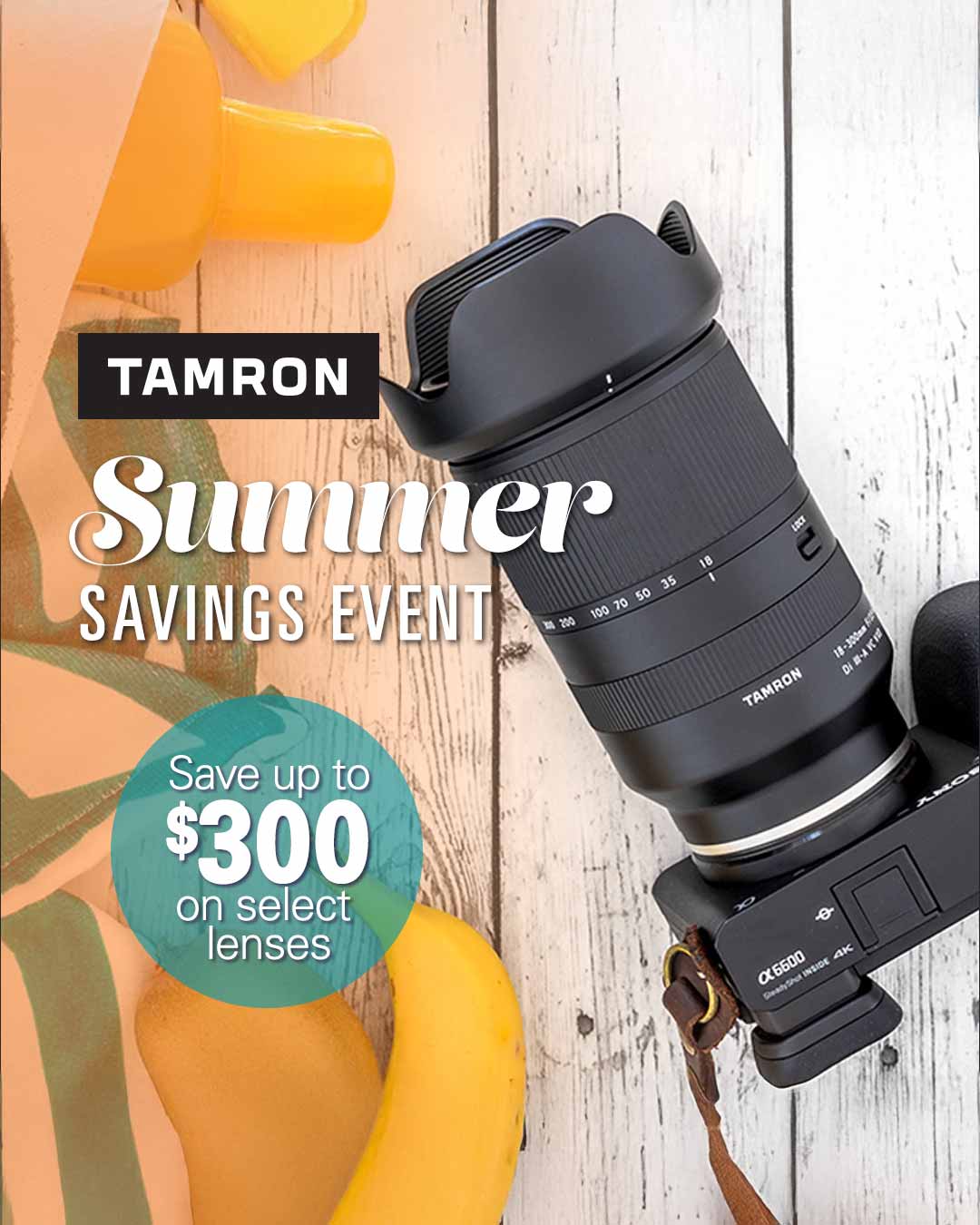 Tamron Summer Sales Event