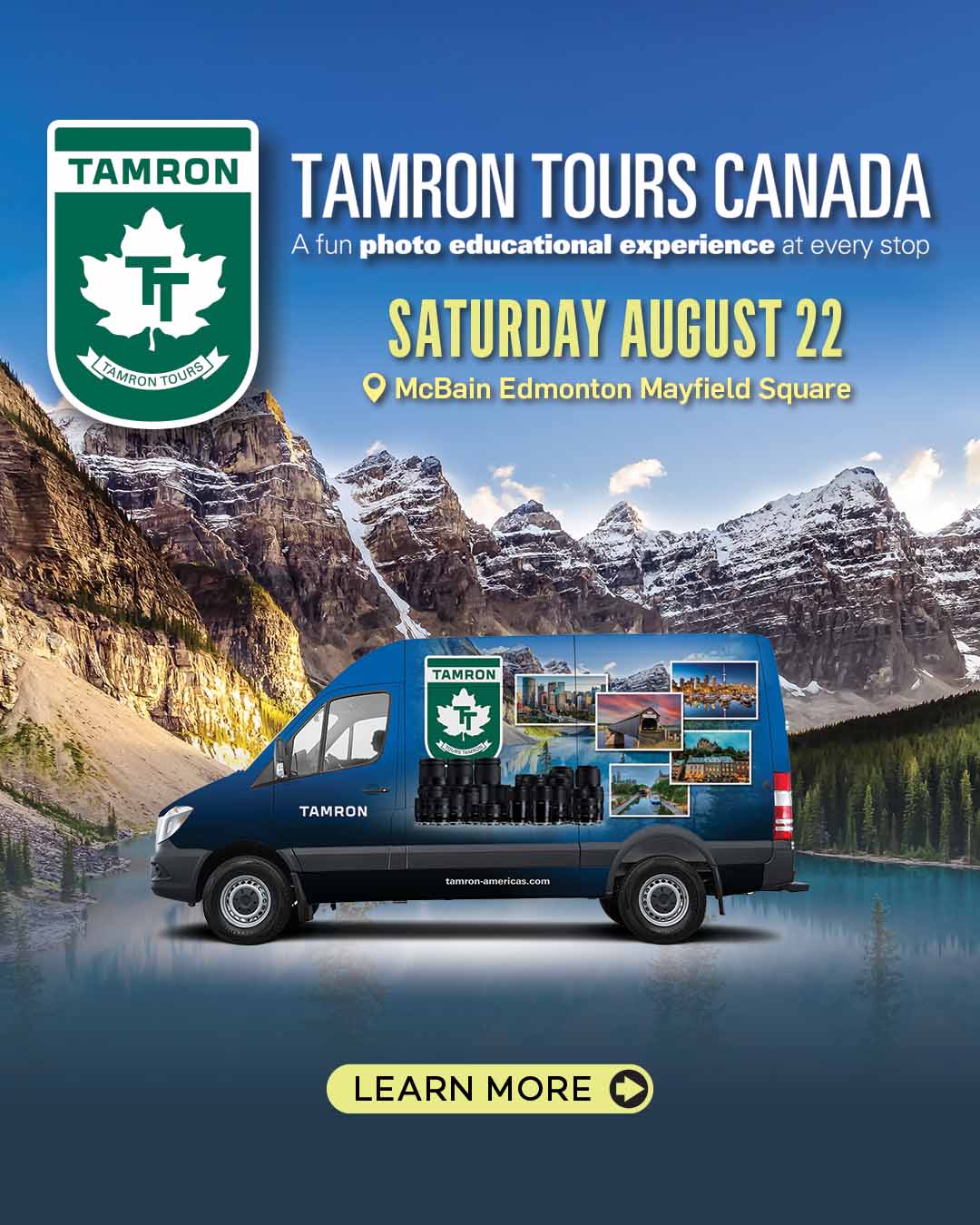 Tamron Tours Canada – Photo walk, presentation and demo day – Aug. 22